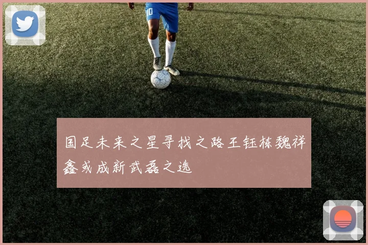国足未来之星寻找之路王钰栋魏祥鑫或成新武磊之选