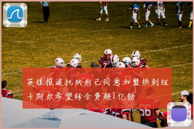 英媒报道托纳利已同意加盟热刺纽卡斯尔希望转会费超1亿镑